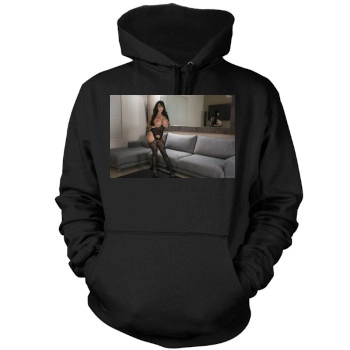 Holly Halston Mens Pullover Hoodie Sweatshirt