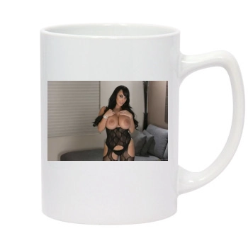 Holly Halston 14oz White Statesman Mug