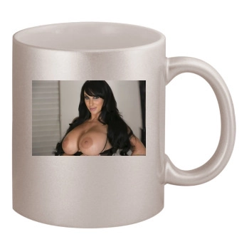 Holly Halston 11oz Metallic Silver Mug