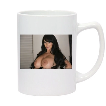 Holly Halston 14oz White Statesman Mug