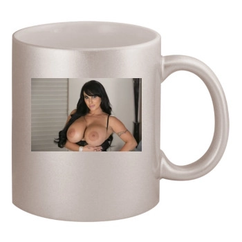 Holly Halston 11oz Metallic Silver Mug