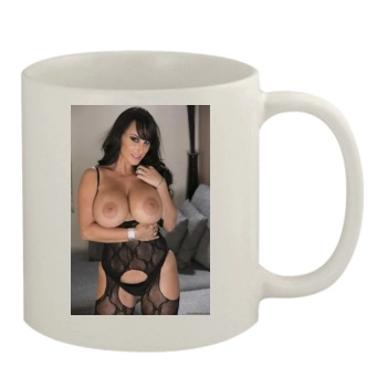 Holly Halston 11oz White Mug