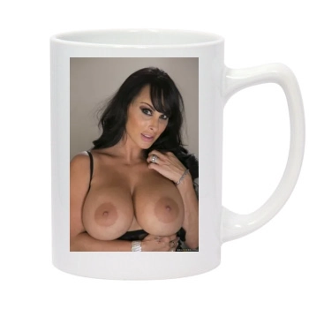 Holly Halston 14oz White Statesman Mug