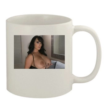 Holly Halston 11oz White Mug