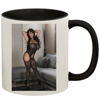 Holly Halston 11oz Colored Inner & Handle Mug