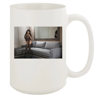 Holly Halston 15oz White Mug