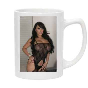 Holly Halston 14oz White Statesman Mug