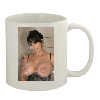 Holly Halston 11oz White Mug