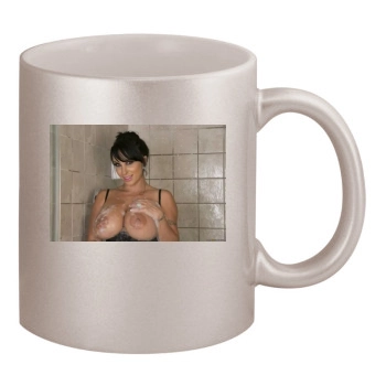 Holly Halston 11oz Metallic Silver Mug