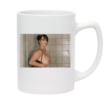 Holly Halston 14oz White Statesman Mug