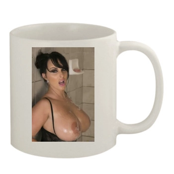 Holly Halston 11oz White Mug