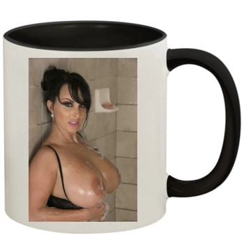 Holly Halston 11oz Colored Inner & Handle Mug