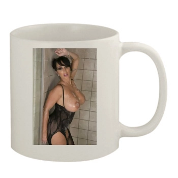 Holly Halston 11oz White Mug