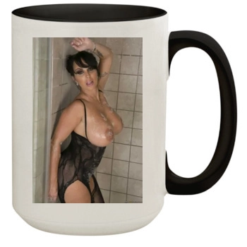 Holly Halston 15oz Colored Inner & Handle Mug