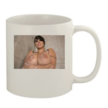 Holly Halston 11oz White Mug