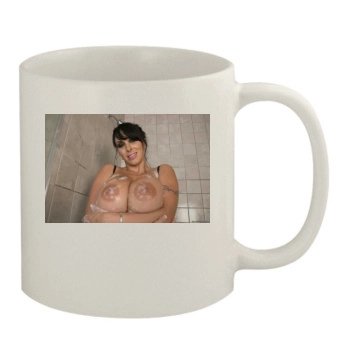 Holly Halston 11oz White Mug