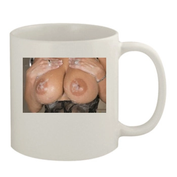 Holly Halston 11oz White Mug