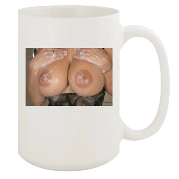 Holly Halston 15oz White Mug