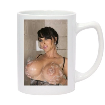 Holly Halston 14oz White Statesman Mug