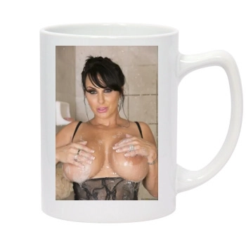 Holly Halston 14oz White Statesman Mug