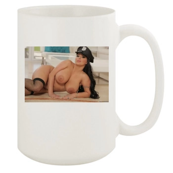 Holly Halston 15oz White Mug