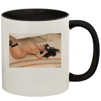 Holly Halston 11oz Colored Inner & Handle Mug