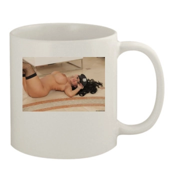 Holly Halston 11oz White Mug