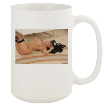 Holly Halston 15oz White Mug