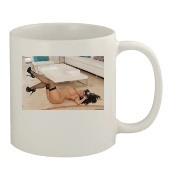 Holly Halston 11oz White Mug