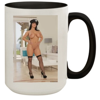 Holly Halston 15oz Colored Inner & Handle Mug