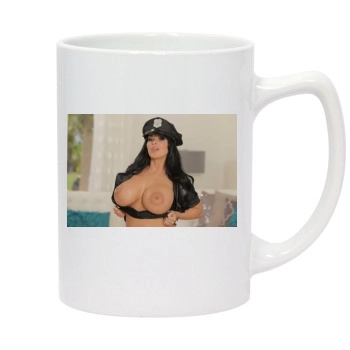 Holly Halston 14oz White Statesman Mug