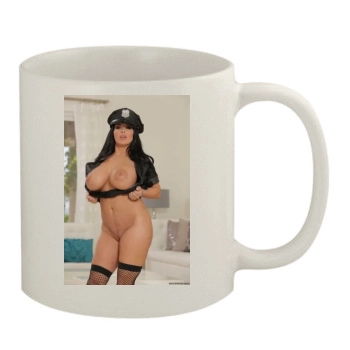 Holly Halston 11oz White Mug