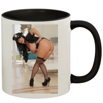 Holly Halston 11oz Colored Inner & Handle Mug