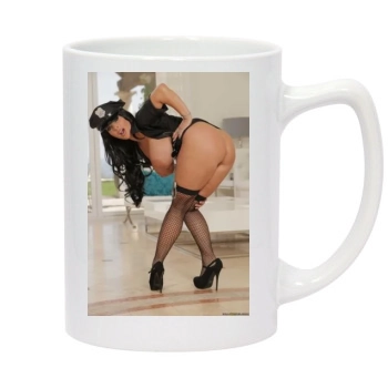 Holly Halston 14oz White Statesman Mug