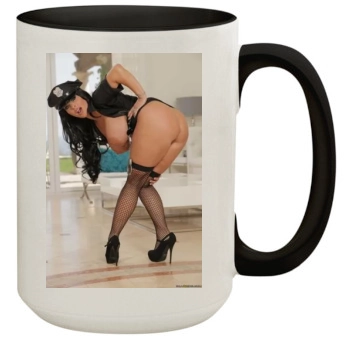 Holly Halston 15oz Colored Inner & Handle Mug