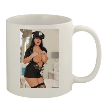 Holly Halston 11oz White Mug