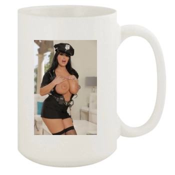 Holly Halston 15oz White Mug