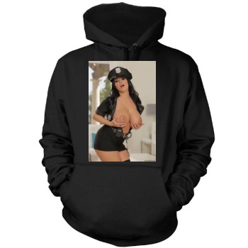 Holly Halston Mens Pullover Hoodie Sweatshirt