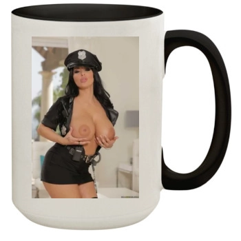 Holly Halston 15oz Colored Inner & Handle Mug