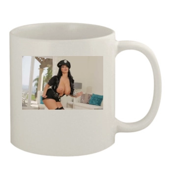 Holly Halston 11oz White Mug