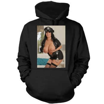 Holly Halston Mens Pullover Hoodie Sweatshirt