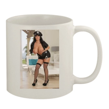 Holly Halston 11oz White Mug