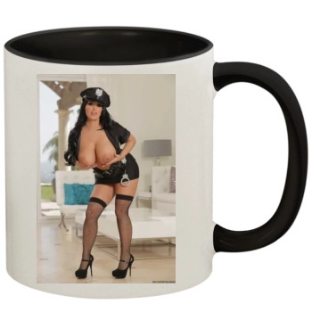 Holly Halston 11oz Colored Inner & Handle Mug