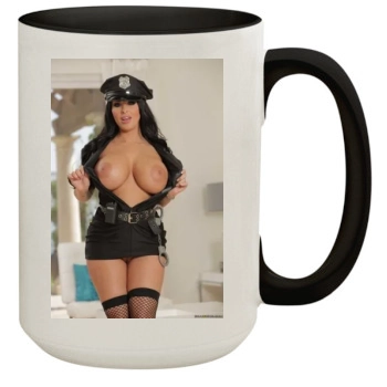 Holly Halston 15oz Colored Inner & Handle Mug