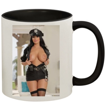 Holly Halston 11oz Colored Inner & Handle Mug