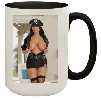 Holly Halston 15oz Colored Inner & Handle Mug