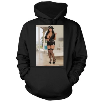 Holly Halston Mens Pullover Hoodie Sweatshirt