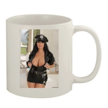 Holly Halston 11oz White Mug