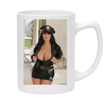 Holly Halston 14oz White Statesman Mug