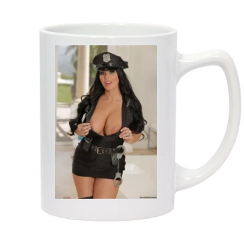 Holly Halston 14oz White Statesman Mug